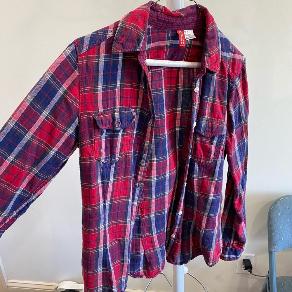Red and Blue Flannel!